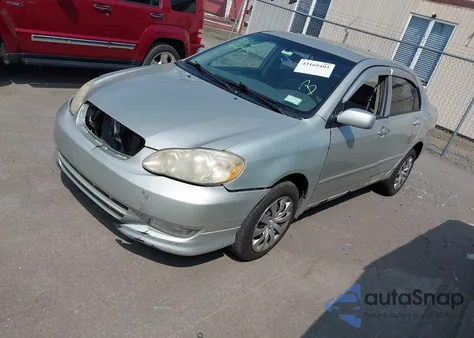 2004 Toyota Corolla Le z USA, uszkodzony, nr VIN 2T1BR32E64C254641